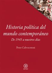 Portada de Historia política del mundo contemporáneo