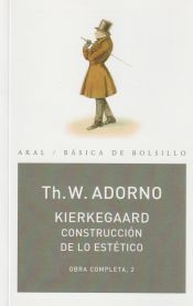 Portada de Kierkegaard. Construcción de lo estético