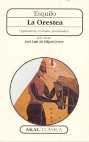 Portada de La Orestea (Agamenón, Coéforos, Euménides)