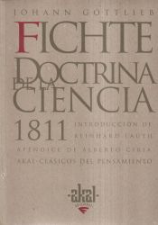 Portada de La doctrina de la ciencia 1811