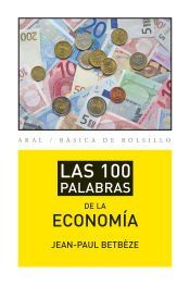 Portada de Las 100 palabras de la economía