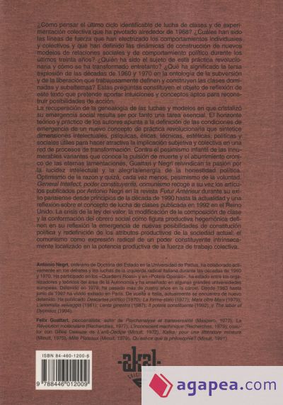 Las verdades nómadas & General Intellect, poder constituyente, comunismo