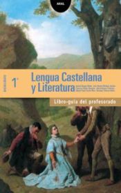 Portada de Lengua Castellana y Literatura 1º Bachillerato. Libro-guía del profesorado