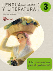 Portada de Lengua castellana y literatura 3º ESO. Libro de recursos del profesorado