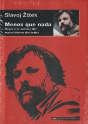 Portada de Menos que nada. Hegel y la sombra del materialismo