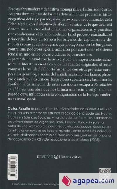 Revolución en el burgo: Movimientos comunales en la Edad Media. España y Europa