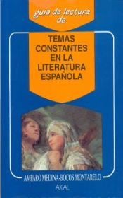 Portada de Temas constantes en la literatura española