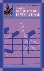 Portada de Teoría generativa de la música tonal