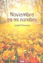 Portada de Noviembre es mi nombre