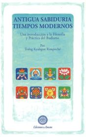 Portada de Antigua sabiduría tiempos modernos