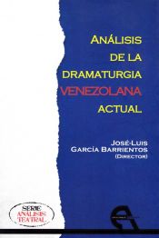 Portada de Análisis de la dramaturgia venezolana actual