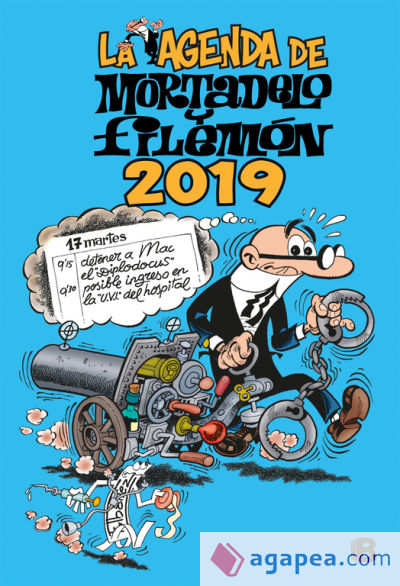 La agenda de Mortadelo y Filemon 2019