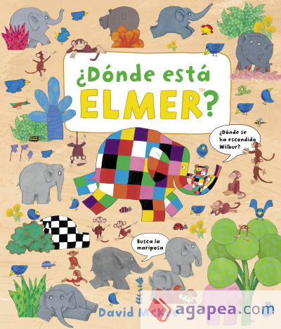 ¿Dónde está Elmer? (Elmer. Álbum ilustrado)