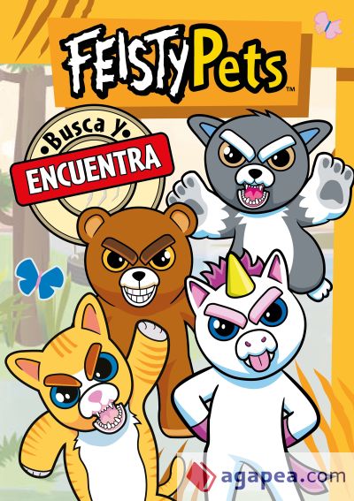 Busca y encuentra (Feisty Pets)