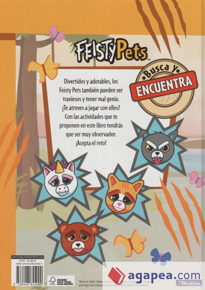 Busca y encuentra (Feisty Pets)