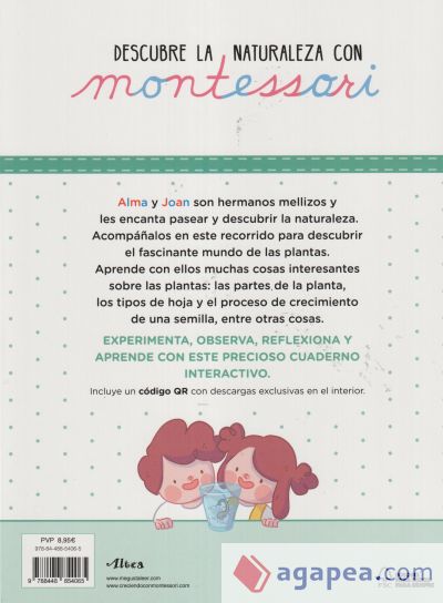 Descubre la Naturaleza con Montessori. Cuentos y actividades sobre las plantas