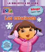 Portada de La biblioteca de Dora. Las estaciones (Dora la Exploradora)