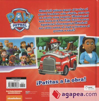 El bombero de paw patrol hot sale