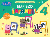 Portada de Peppa Pig. Cuaderno de vacaciones: Empiezo Infantil 4 años