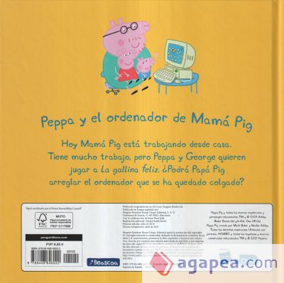 Peppa Pig. Primeras lecturas 15. Peppa y el ordenador de Mamá Pig