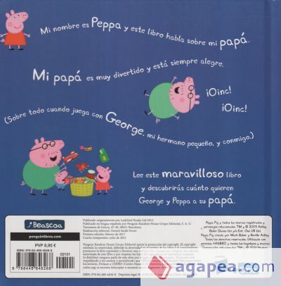 Peppa Pig. Todo cart&oacute;n. Mi Pap&aacute;