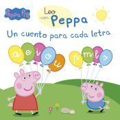 Portada de Un cuento para cada letra (a, e, i, o, u, p, m, l, s) (Leo con Peppa Pig)