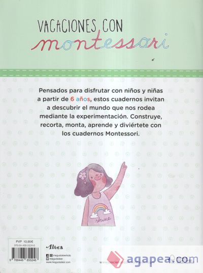 Vacaciones con Montessori. 6 años