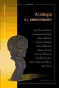 Portada de Antología de pensamiento