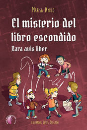 Portada de El misterio del libro escondido. Rara avis liber