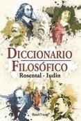 Portada de DICCIONARIO FILOSÓFICO