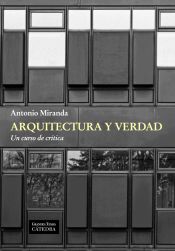 Portada de Arquitectura y verdad