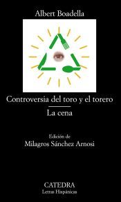 Portada de Controversia del toro y el torero; La cena
