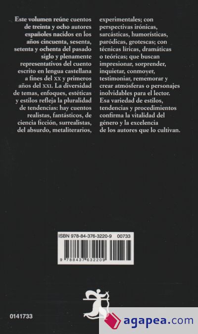 Cuento español actual (1992-2012)