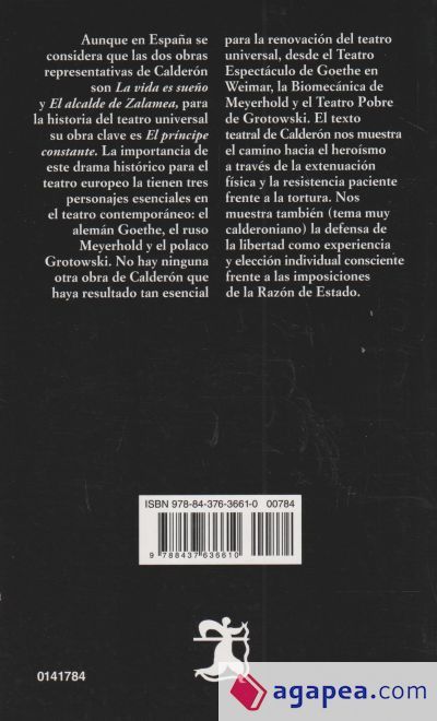 El príncipe constante El príncipe constante