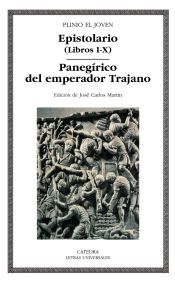 Portada de Epistolario (Libros I-X); Panegírico del emperador Trajano