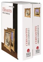 Portada de Estuche Obras completas Cervantes