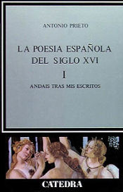 Portada de La poesía española en el siglo XVI, I