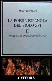 Portada de La poesía española en el siglo XVI, II