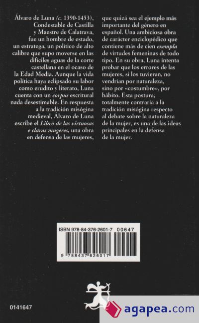 Libro de las virtuosas e claras mugeres