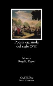 Portada de Poesía española del siglo XVIII