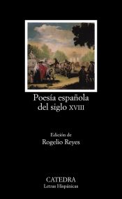 Portada de Poesía española del siglo XVIII