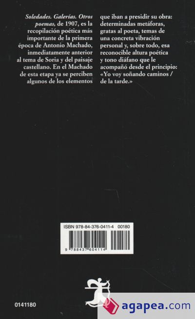 Soledades; Galer&iacute;as; Otros poemas