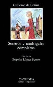 Portada de Sonetos y madrigales completos