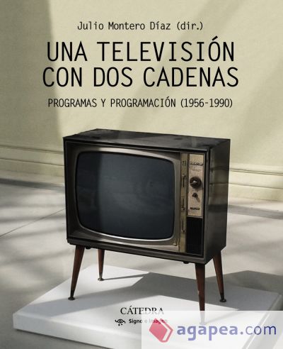 Una televisión con dos cadenas