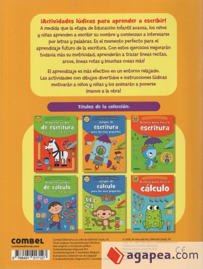 Juegos De Escritura Para Los Mas Pequeños 4-5 Años