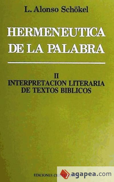 Hermanéutica de la palabra II