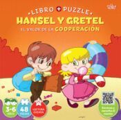 Portada de LIBRO + PUZZLE - HANSEL Y GRETEL: EL VALOR DE LA COOPERACION