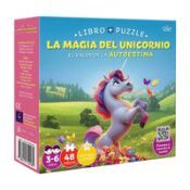 Portada de LIBRO + PUZZLE - LA MAGIA DEL UNICORNIO: EL VALOR DE LA AUTOESTIMA