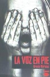 Portada de La voz en pie