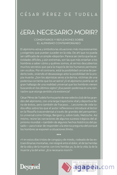 ¿Era necesario morir?